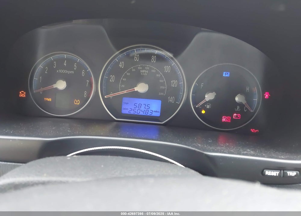 2008 HYUNDAI SANTA FE GLS VIN: 5NMSG73D48H152032