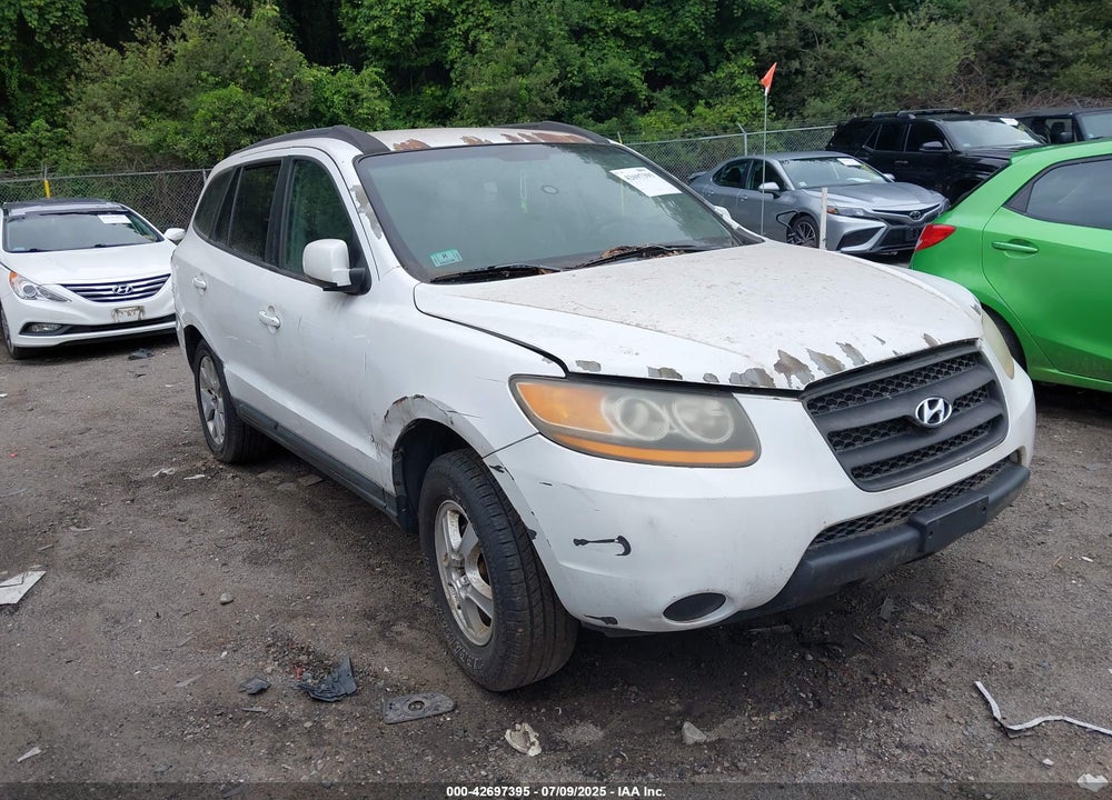 2008 HYUNDAI SANTA FE GLS VIN: 5NMSG73D48H152032