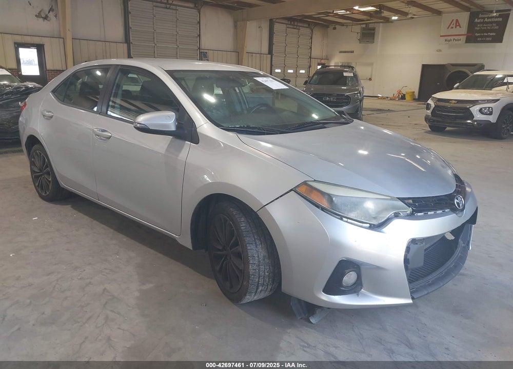 2015 TOYOTA COROLLA S PLUS VIN: 5YFBURHE9FP286950