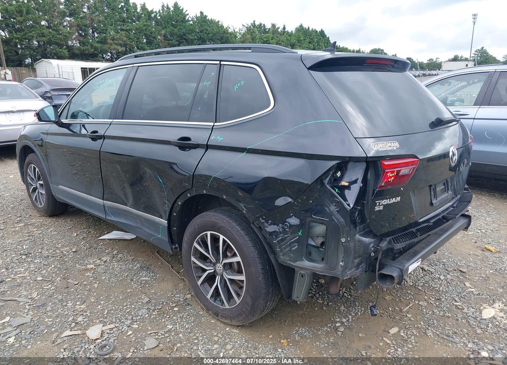 2021 VOLKSWAGEN TIGUAN 2.0T SE/2.0T SE R-LINE BLACK/2.0T SEL VIN: 3VV2B7AX3MM061287