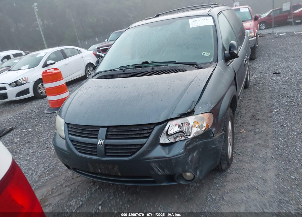 2007 DODGE GRAND CARAVAN SXT VIN: 2D8GP44L87R268141