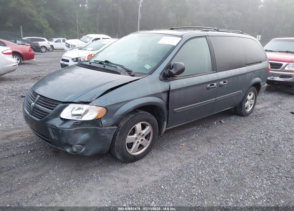 2007 DODGE GRAND CARAVAN SXT VIN: 2D8GP44L87R268141