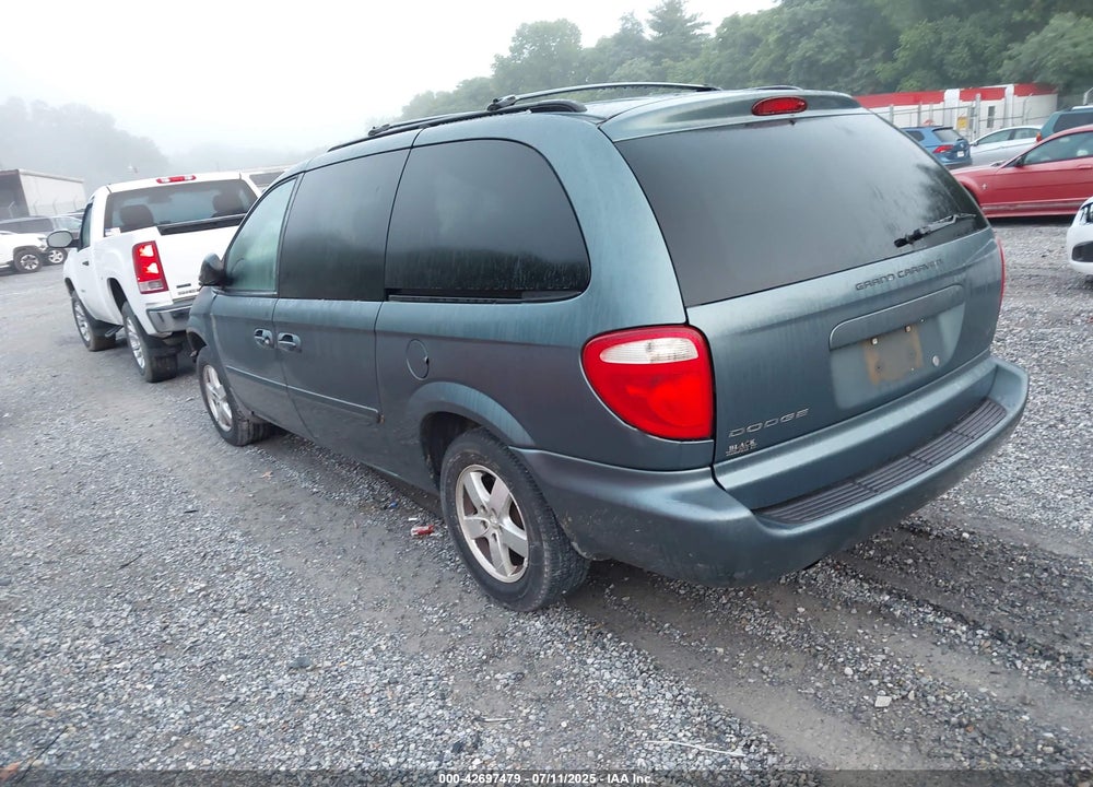 2007 DODGE GRAND CARAVAN SXT VIN: 2D8GP44L87R268141