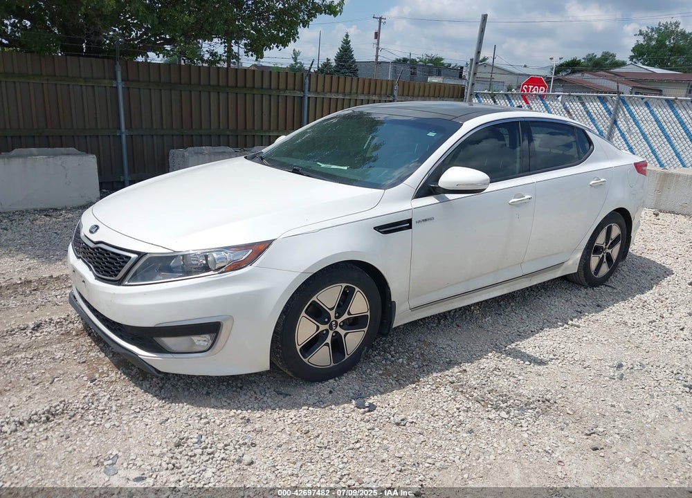 2013 KIA OPTIMA HYBRID EX VIN: KNAGM4AD7D5048063