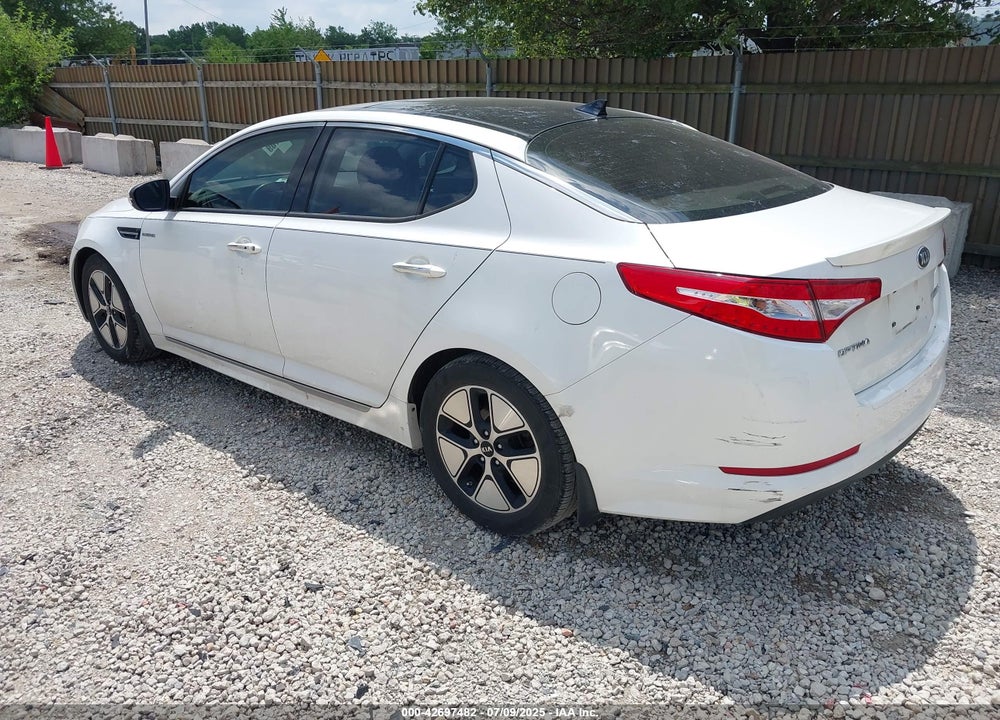 2013 KIA OPTIMA HYBRID EX VIN: KNAGM4AD7D5048063