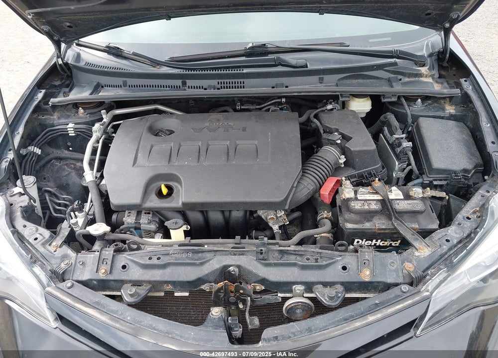 2017 TOYOTA COROLLA VIN: 2T1BURHE5HCG21911