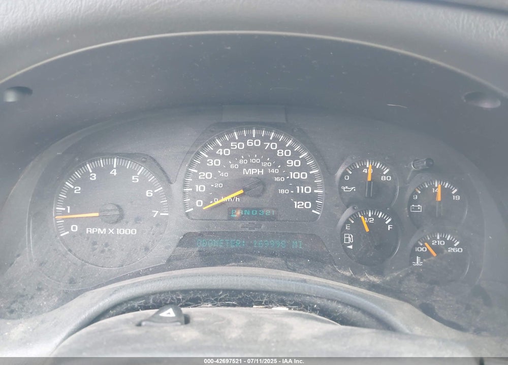 2002 CHEVROLET TRAILBLAZER LS/LT/LTZ VIN: 1GNDT13S722281479