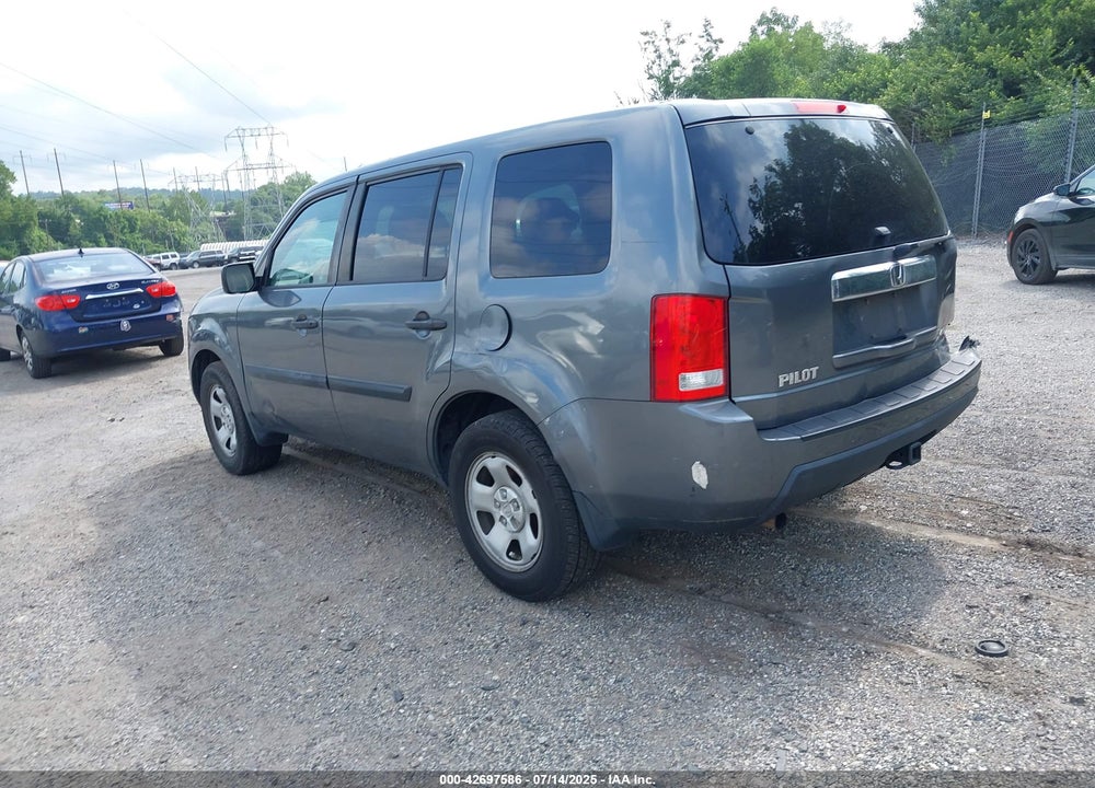 2011 HONDA PILOT VIN: 5FNYF4H24BB098226
