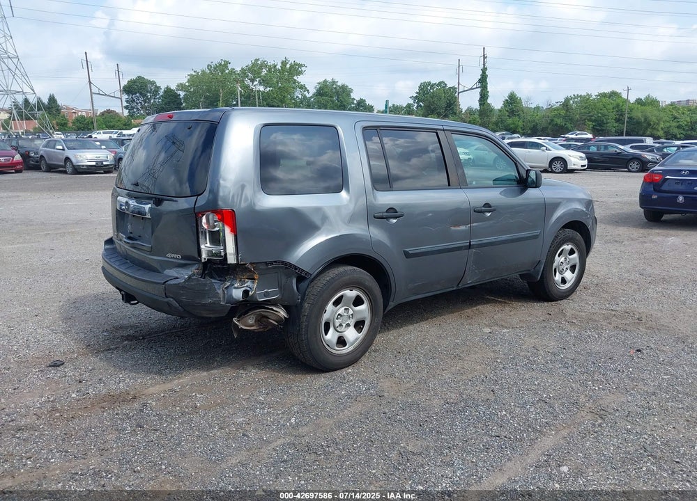 2011 HONDA PILOT VIN: 5FNYF4H24BB098226
