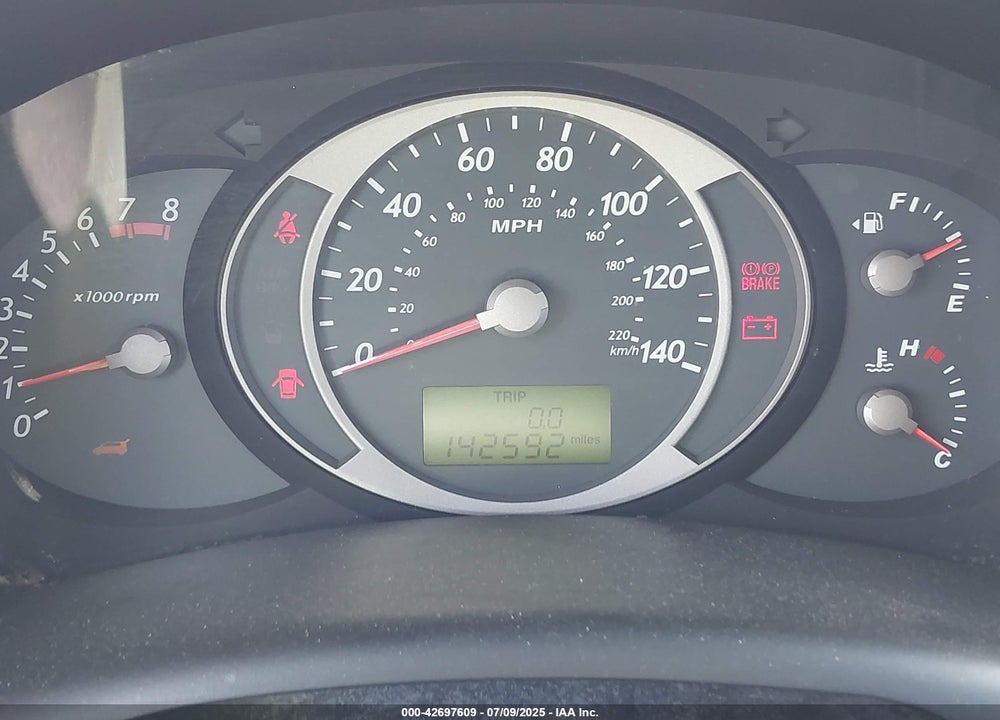 2005 HYUNDAI TUCSON GLS/LX VIN: KM8JN12D65U229533