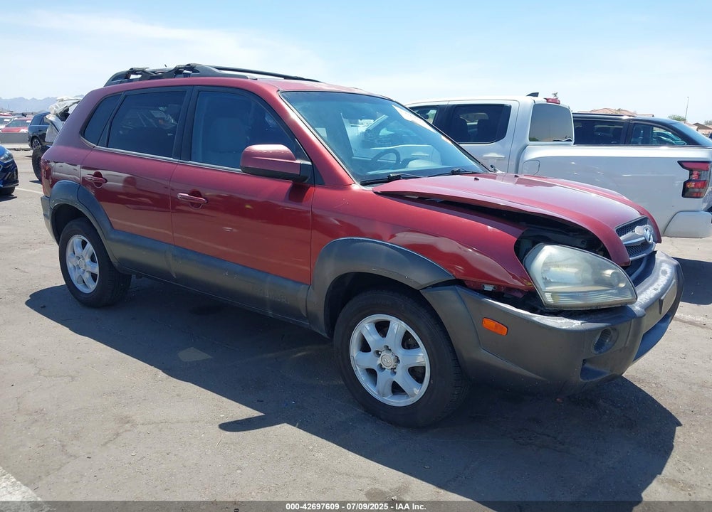 2005 HYUNDAI TUCSON GLS/LX VIN: KM8JN12D65U229533