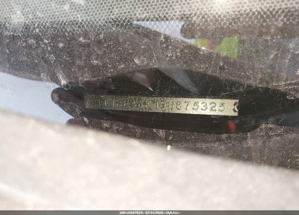 2009 TOYOTA CAMRY VIN: 4T1BE46K19U875325