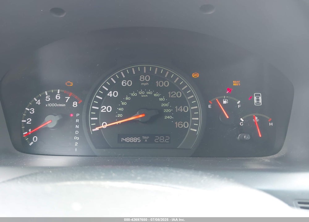 2003 HONDA ACCORD 2.4 LX VIN: 1HGCM56393A047253