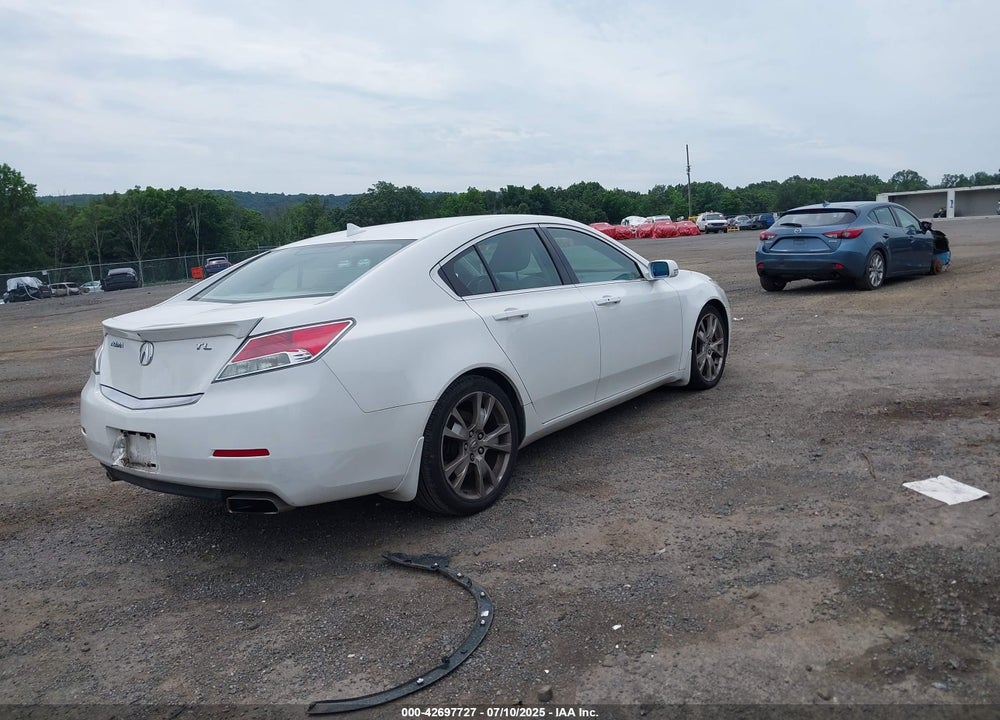 2012 ACURA TL VIN: 19UUA9F7XCA009523