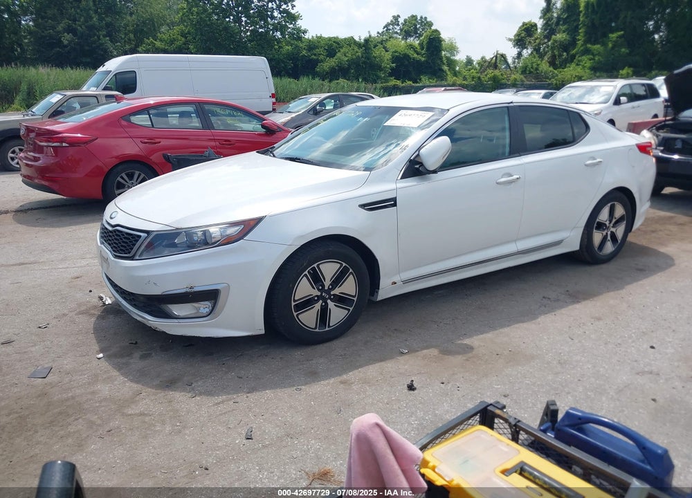 2012 KIA OPTIMA HYBRID VIN: KNAGM4AD4C5028299