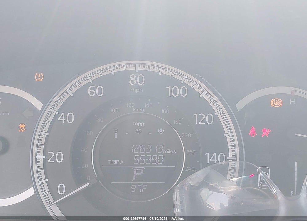 2013 HONDA ACCORD VIN: 1HGCR2F77DA098738