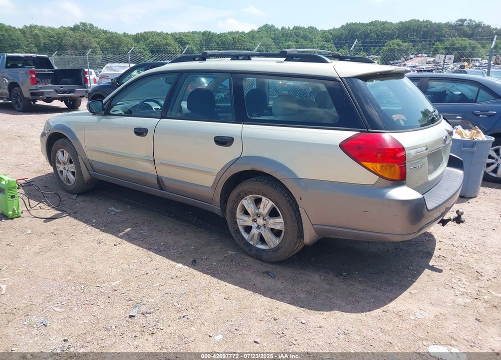 2005 SUBARU OUTBACK 2.5I VIN: 4S4BP61C957326860