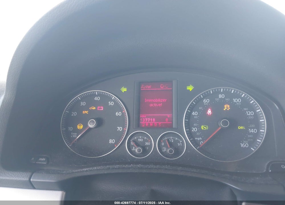 2005 VOLKSWAGEN JETTA 2.5 VIN: 3VWSG71K25M644310