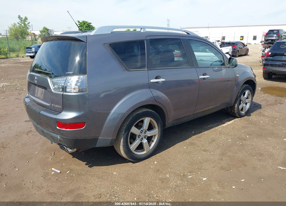 2008 MITSUBISHI OUTLANDER VIN: JA4MT41X58Z009208