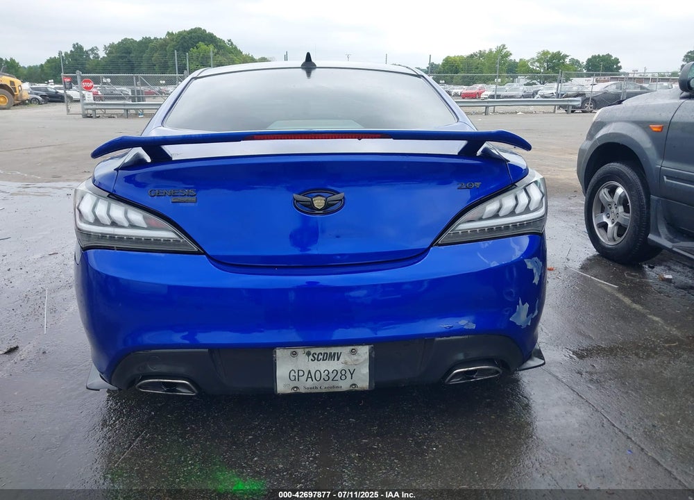 2013 HYUNDAI GENESIS COUPE VIN: KMHHT6KD6DU081190