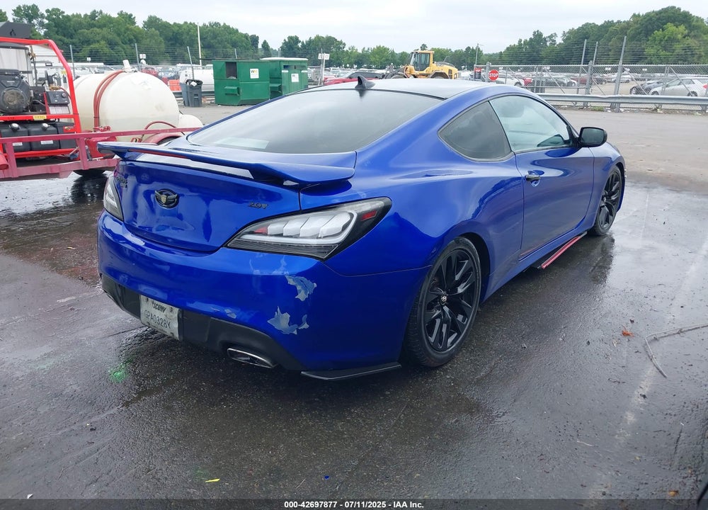 2013 HYUNDAI GENESIS COUPE VIN: KMHHT6KD6DU081190