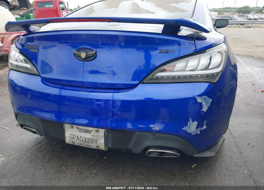 2013 HYUNDAI GENESIS COUPE VIN: KMHHT6KD6DU081190