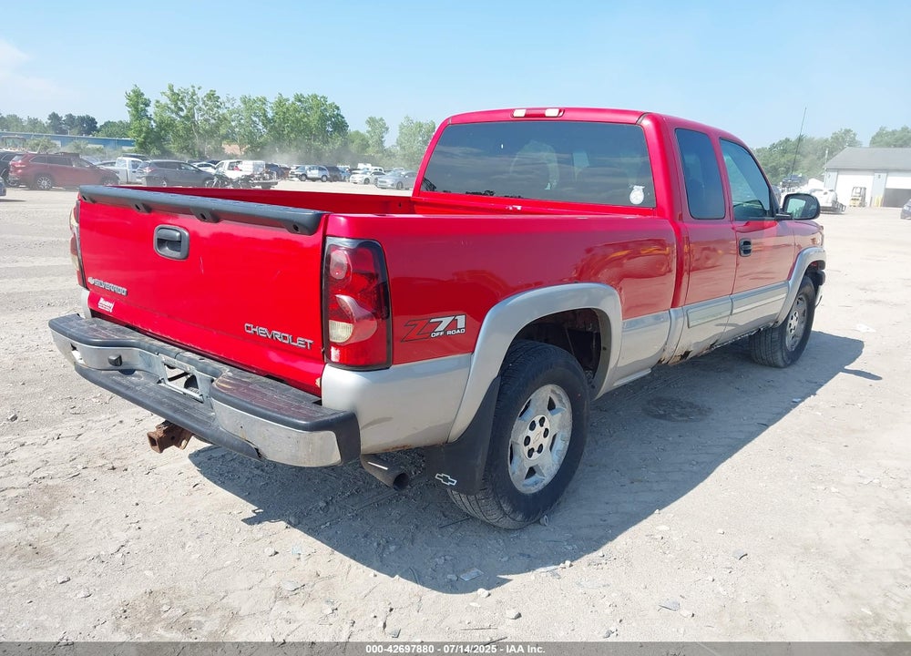 2005 CHEVROLET SILVERADO 1500 Z71 VIN: 1GCEK19B35Z299495