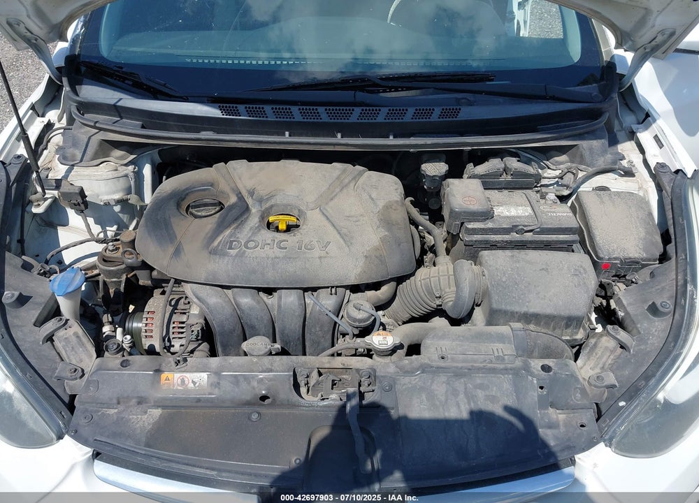 2015 HYUNDAI ELANTRA VIN: 5NPDH4AE7FH556698