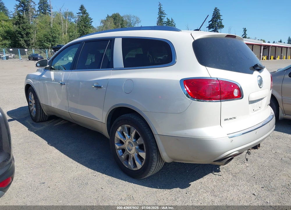 2012 BUICK ENCLAVE VIN: 5GAKVDED1CJ350847