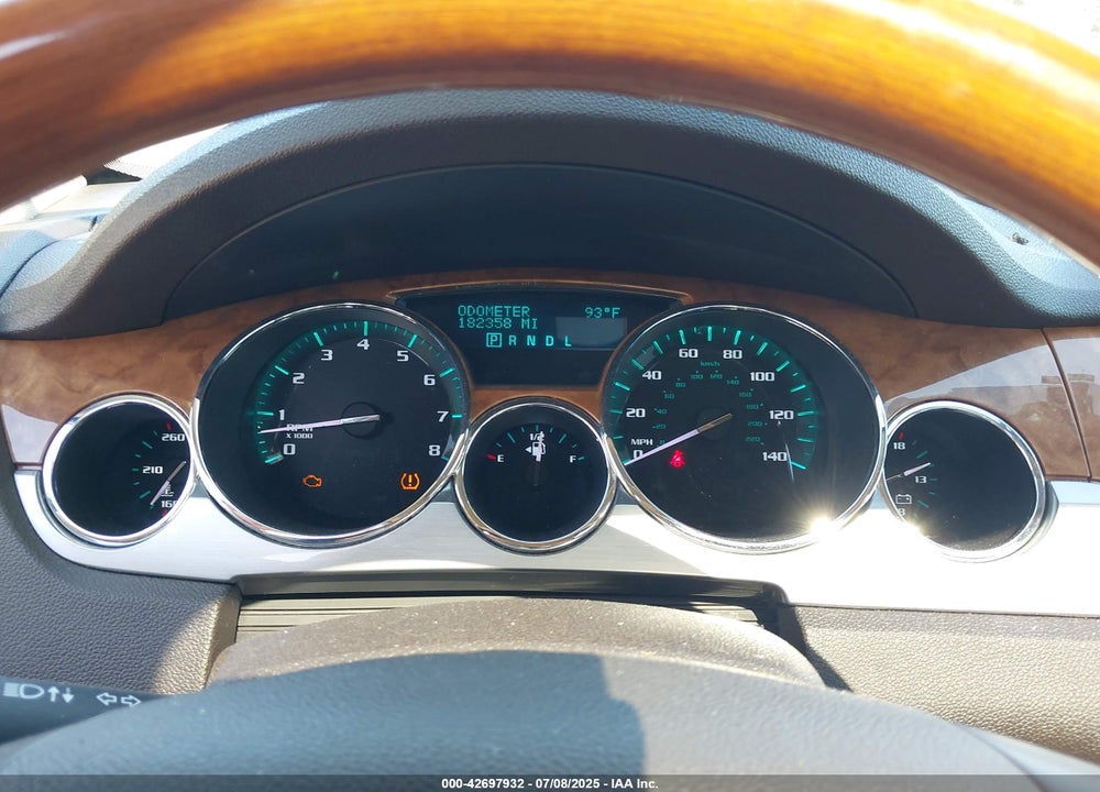 2012 BUICK ENCLAVE VIN: 5GAKVDED1CJ350847