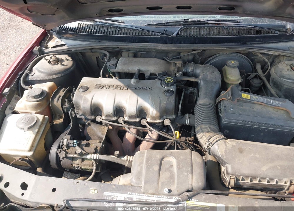 1997 SATURN SL VIN: 1G8ZF5281VZ203790