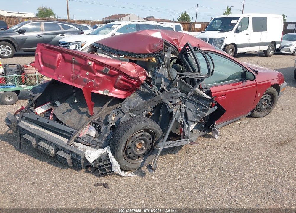 1997 SATURN SL VIN: 1G8ZF5281VZ203790