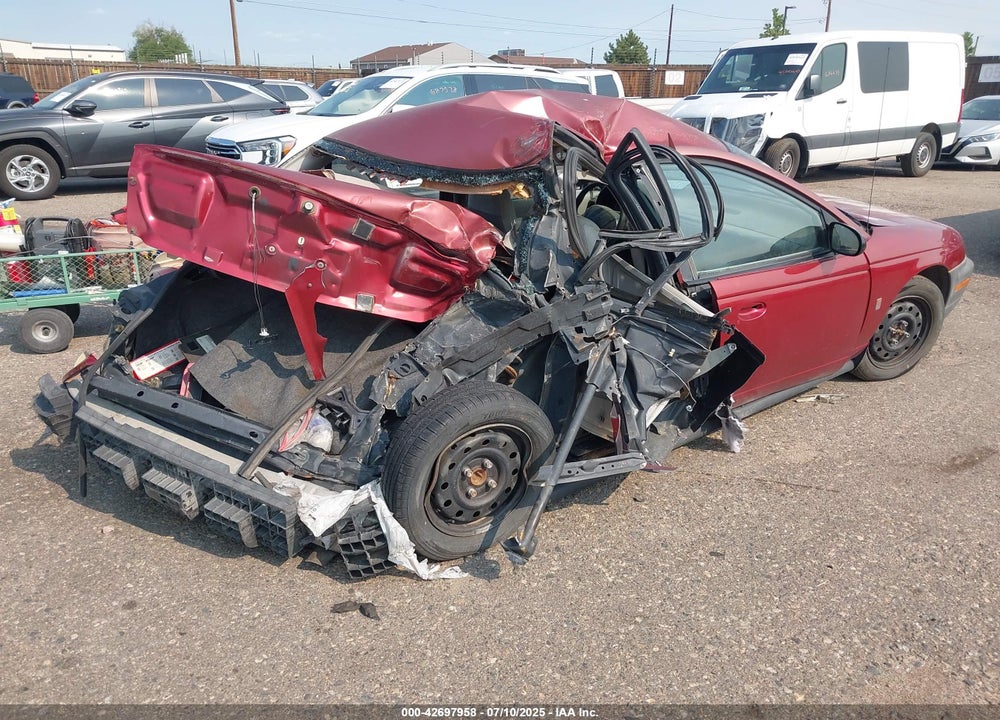 1997 SATURN SL VIN: 1G8ZF5281VZ203790