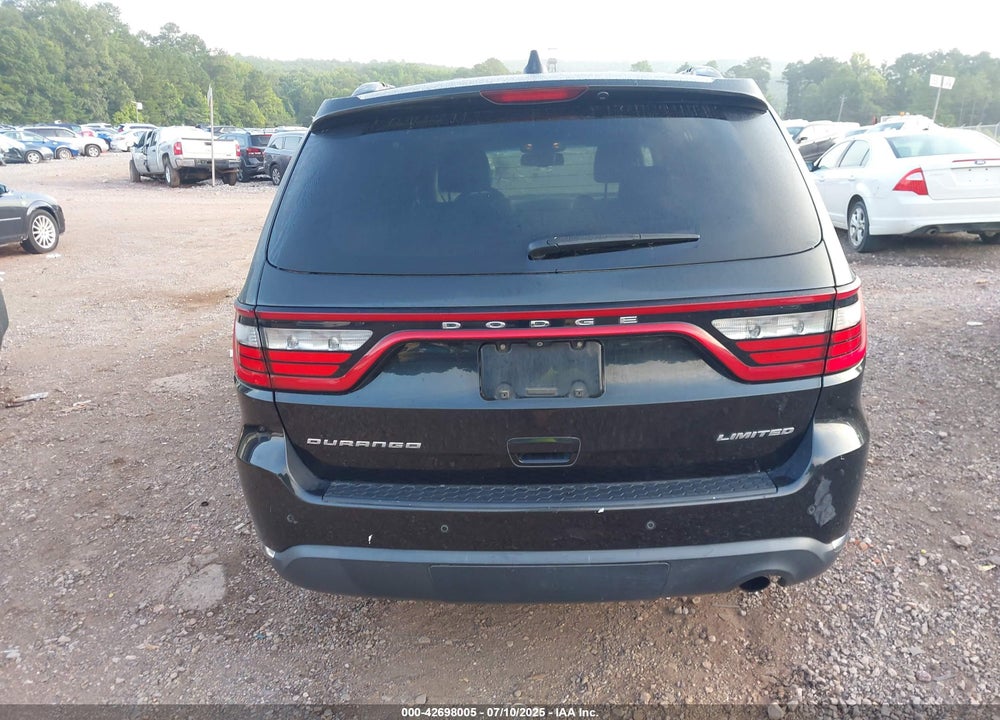 2015 DODGE DURANGO VIN: 1C4RDHDG6FC167861
