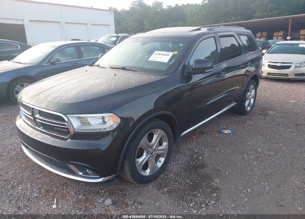 2015 DODGE DURANGO VIN: 1C4RDHDG6FC167861