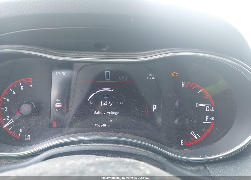2015 DODGE DURANGO VIN: 1C4RDHDG6FC167861