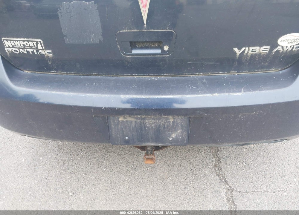 2010 PONTIAC VIBE VIN: 5Y2SM6E09AZ406400