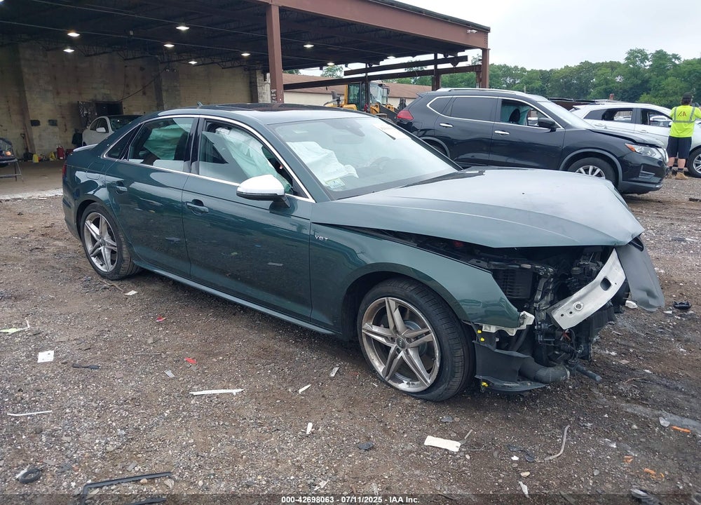 2018 AUDI S4 3.0T PREMIUM PLUS VIN: WAUC4AF42JA051669
