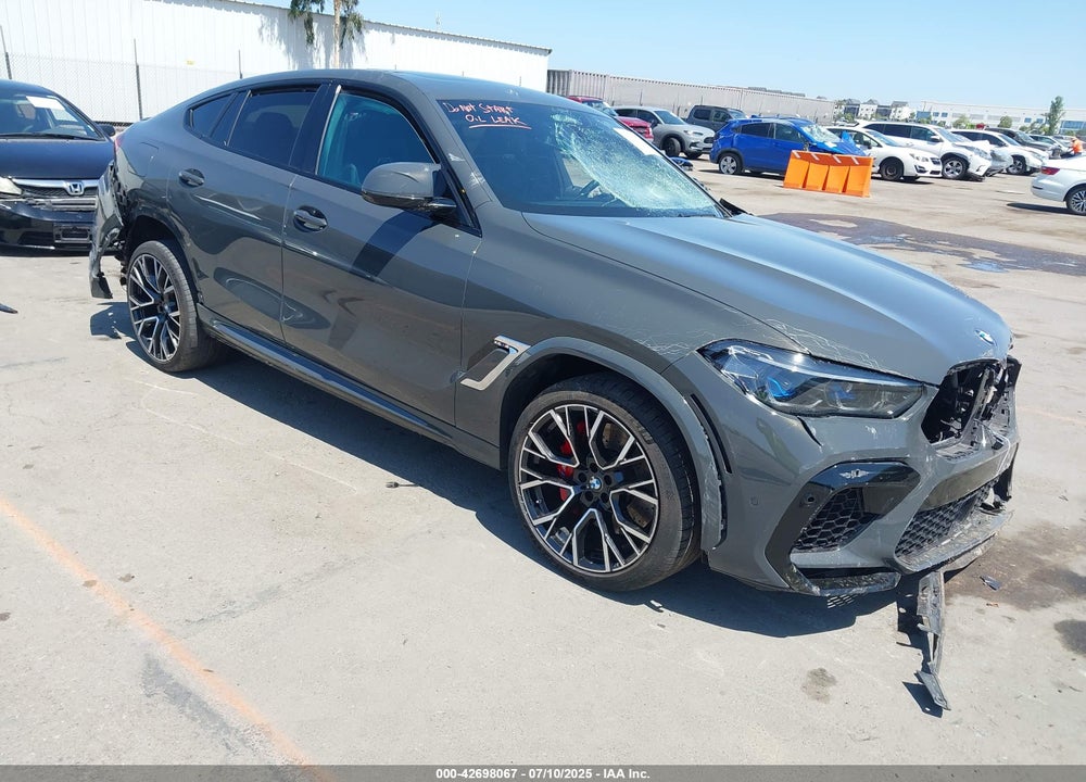 2022 BMW X6 M VIN: 5YMCY0C02N9M45657