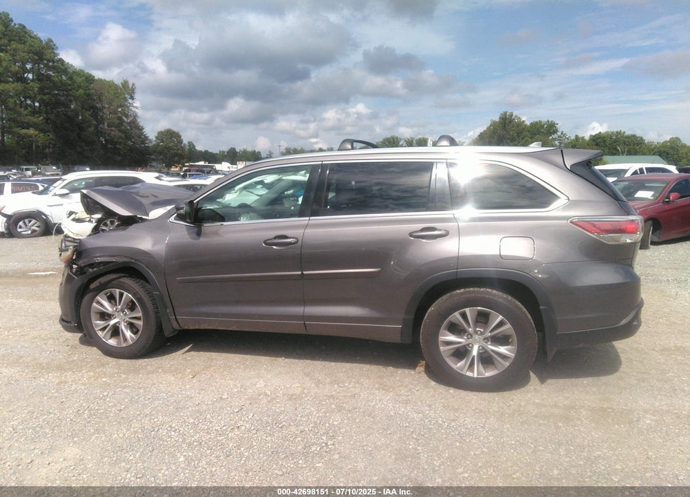 2015 TOYOTA HIGHLANDER VIN: 5TDJKRFH9FS115508