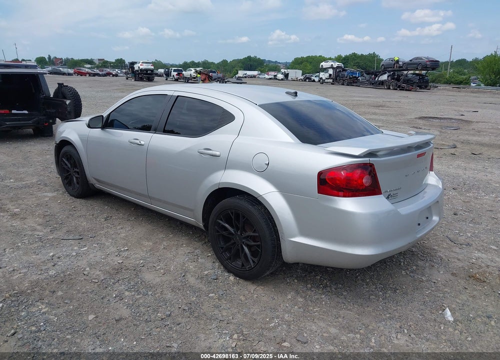 2012 DODGE AVENGER VIN: 1C3CDZCB1CN286987