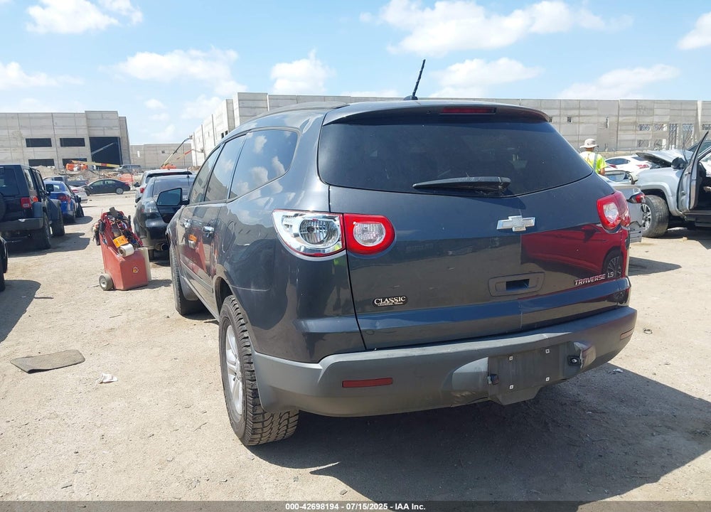 2011 CHEVROLET TRAVERSE VIN: 1GNKRFED4BJ201286