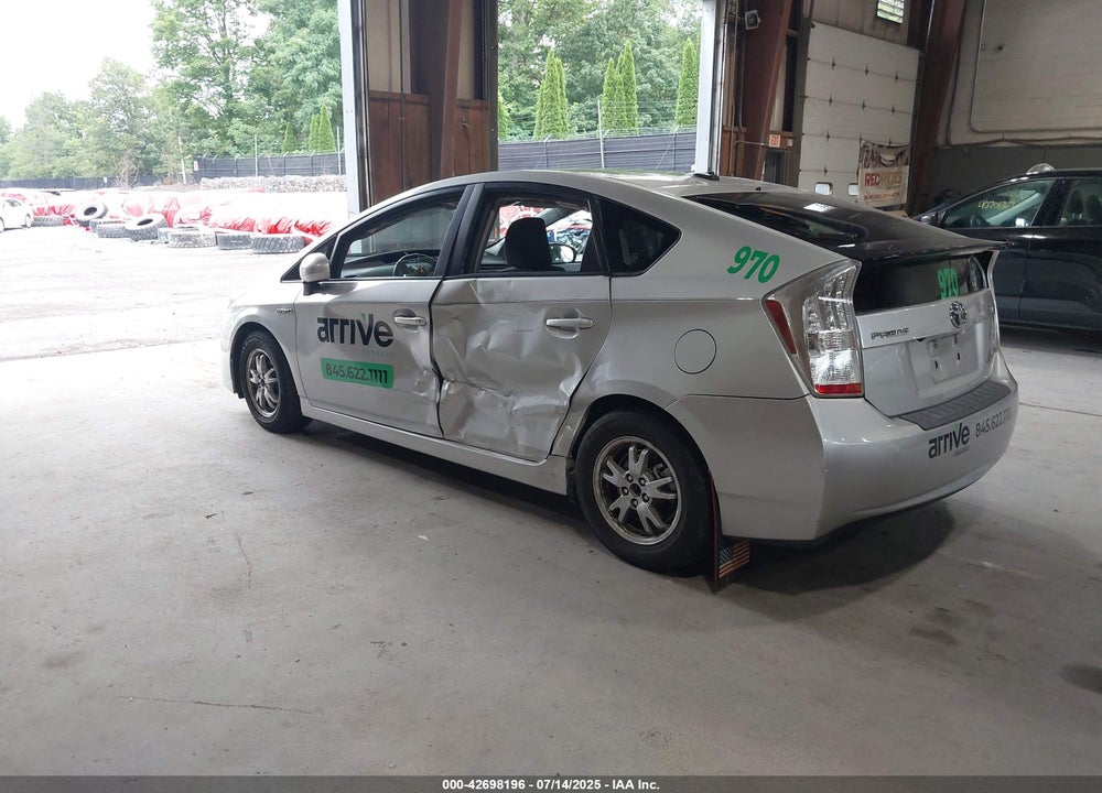 2011 TOYOTA PRIUS VIN: JTDKN3DU1B0262671
