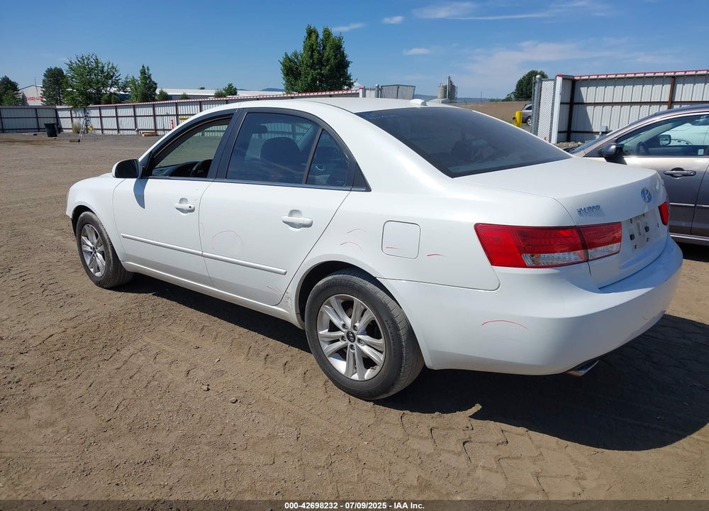 2008 HYUNDAI SONATA GLS V6 VIN: 5NPET46F88H306006