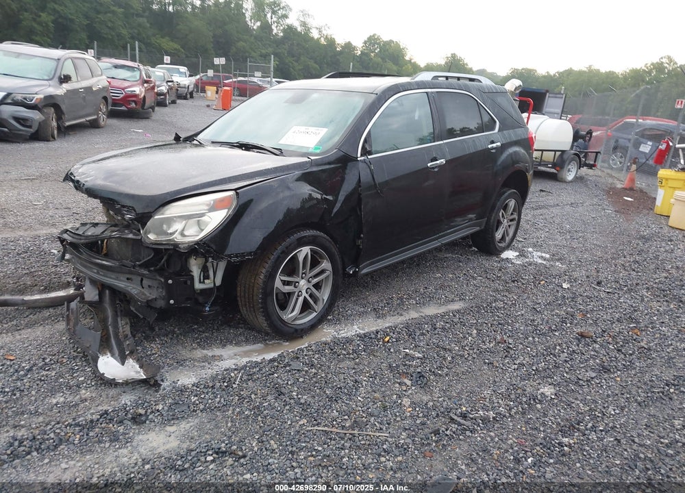 2016 CHEVROLET EQUINOX LTZ VIN: 2GNALDEK4G1107300