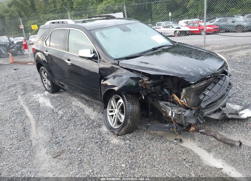 2016 CHEVROLET EQUINOX LTZ VIN: 2GNALDEK4G1107300