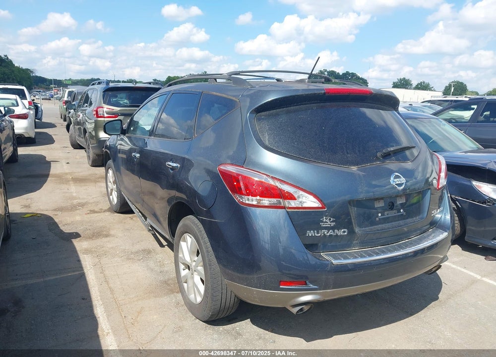 2011 NISSAN MURANO VIN: JN8AZ1MW5BW177436