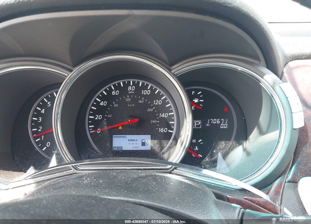 2011 NISSAN MURANO VIN: JN8AZ1MW5BW177436