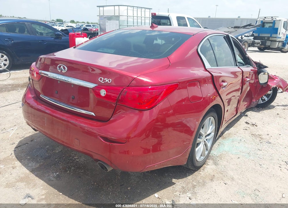 2014 INFINITI Q50 PREMIUM VIN: JN1BV7AP8EM676942