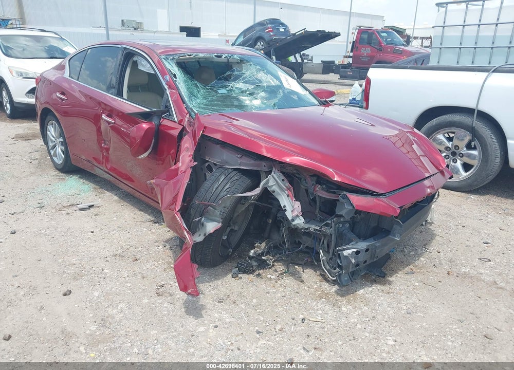 2014 INFINITI Q50 PREMIUM VIN: JN1BV7AP8EM676942